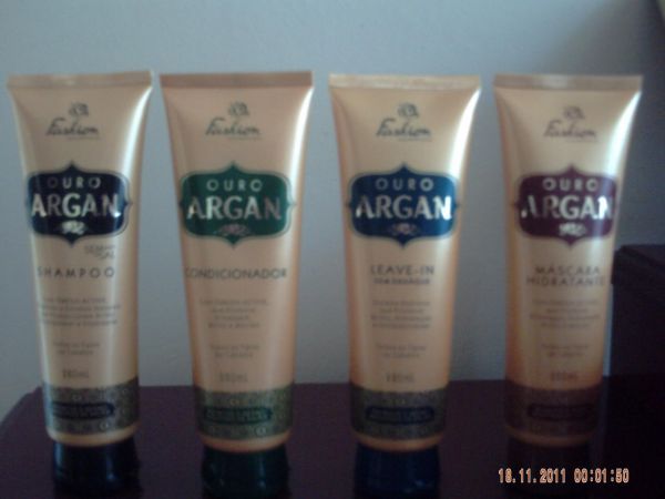 OURO ARGAN CAIXA CONTENDO 3 KITS